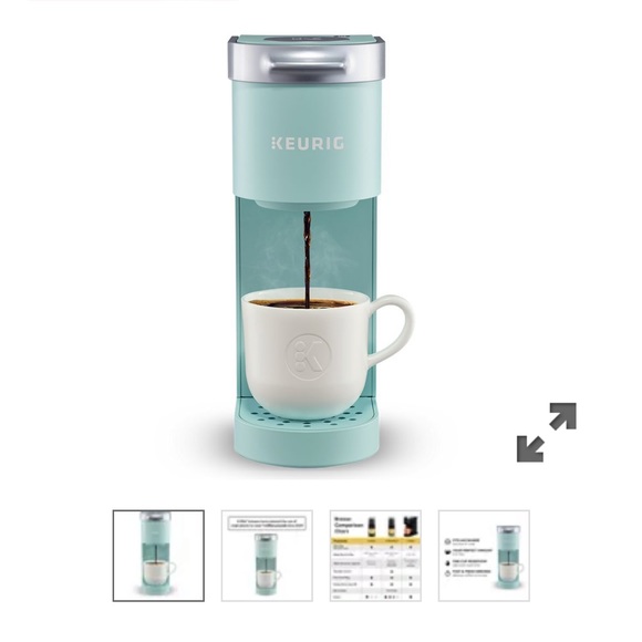 Mini coffee maker mint green - Picture 1 of 1